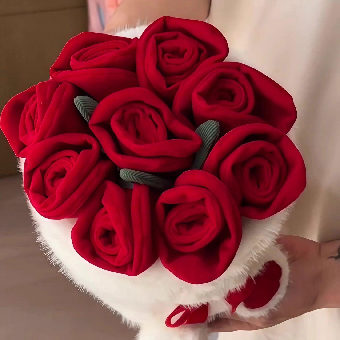 Romantic Sheep Plush Rose Bouquet🌹