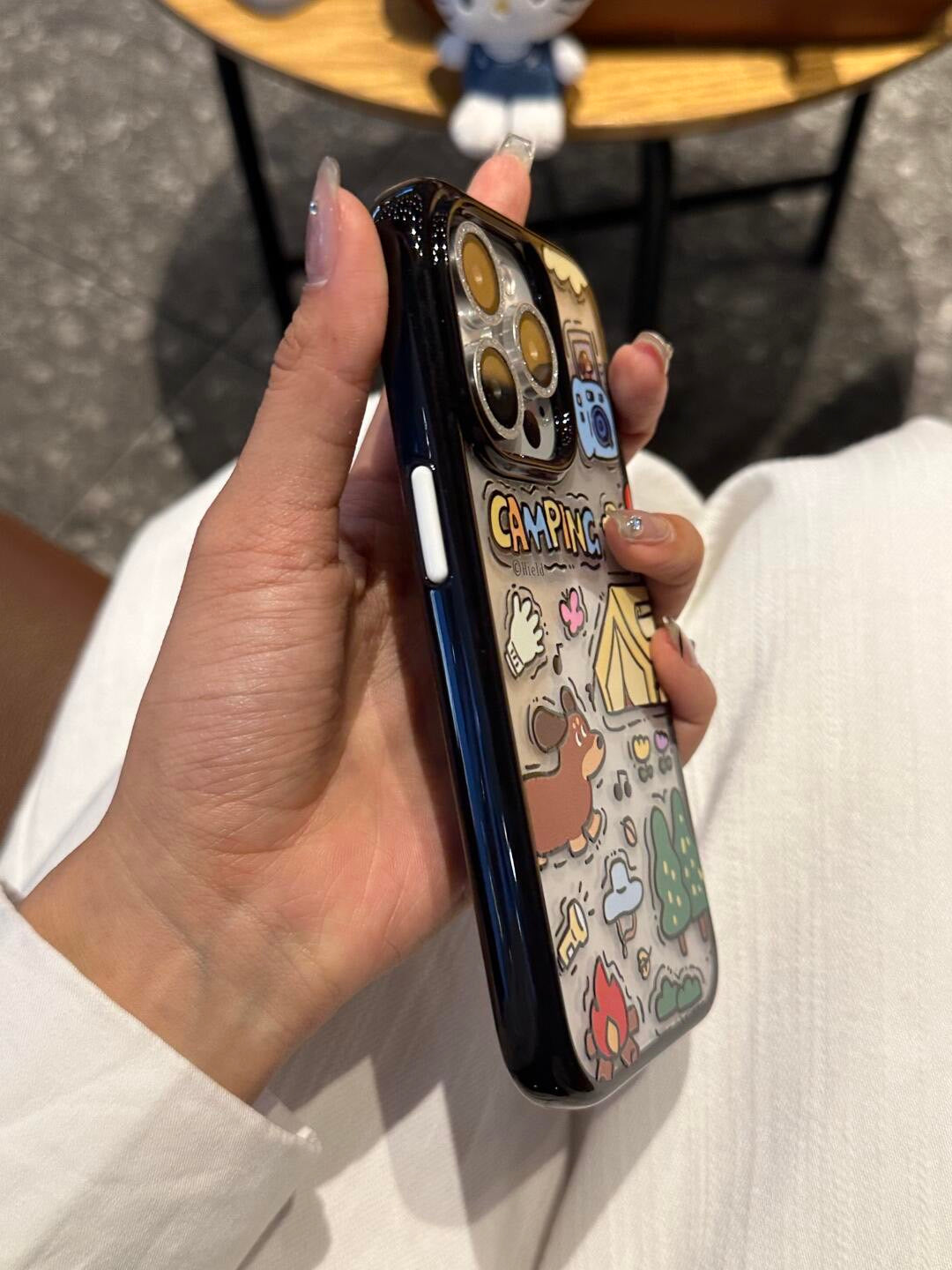 Pup Camp Adventure iPhone Case